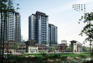 中式商業(yè)住宅小區(qū)效果圖精選與商用非居住房地產(chǎn)租賃指南